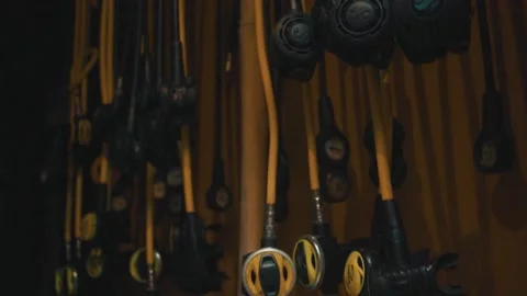 Diver equipments Stock Footage 151048790