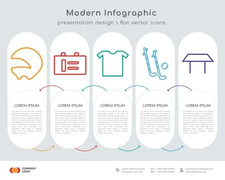 Diver infographics design Stock Illustration