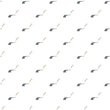 Diver jumping from springboard seamless pattern Stock Illustration
