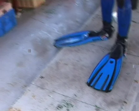  Diver jumping in the water Stock Footage 400945