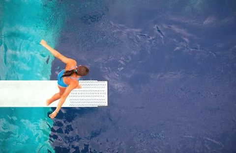 Diver Foto stock