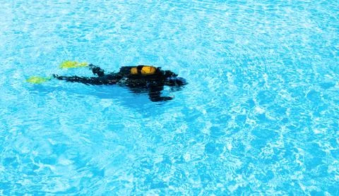 Diver Training Stock Photos