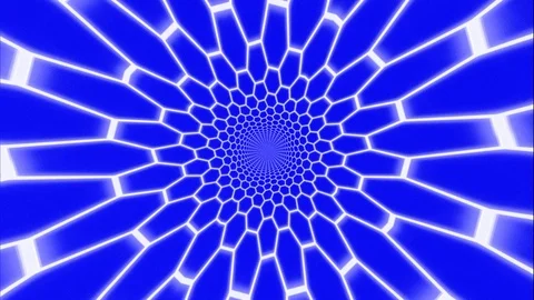 Divergent concentric grids. Stock Footage 114305173