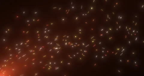 Divergent cone of particles Stock Footage 307924164