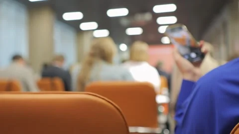 A diverse audience engages actively in productive discussions at a conference Stock Footage 296729633
