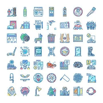 Diverse hand drawn doodle collection with various symbols and graphic element Illustrazione stock