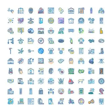Diverse hand drawn icon set illustrating concepts Ilustración de archivo