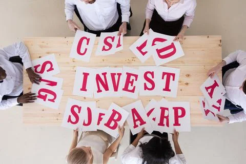 Diverse people teamwork Stock Photos