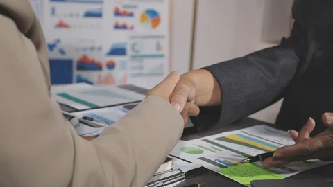 Diverse team of professionals engaged in a website graphic design board mee.. Stock Footage 316146284