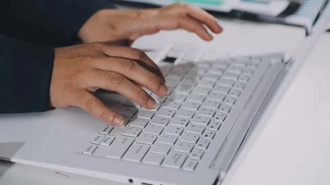 Diverse team of professionals engaged in a website graphic design board mee.. Stock Footage 317429314
