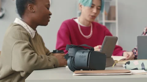 Diverse Team of Software Engineers Coworking in Office Stock Footage 241263919