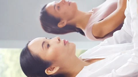 Diverse team of young professionals is working in the e-mail support center Stock Footage 265572525