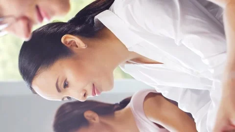 Diverse team of young professionals is working in the e-mail support center Stock-Footage 273186814