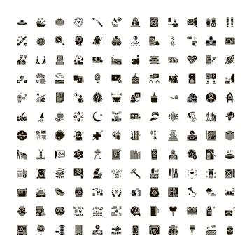 Diverse universal ui icon set for web and mobile イラスト素材