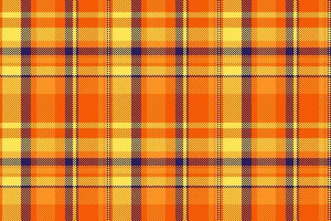 Diverse vector check plaid, harmony seamless background pattern. Rough fabr.. 스톡 일러스트