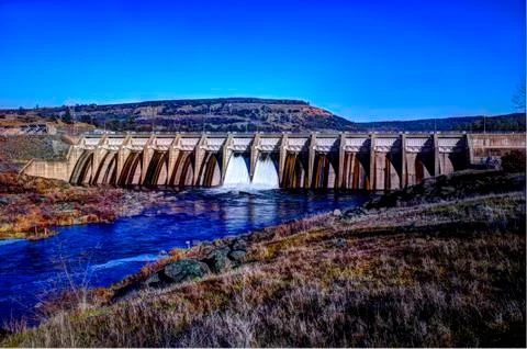 Diversion Dam Foto stock
