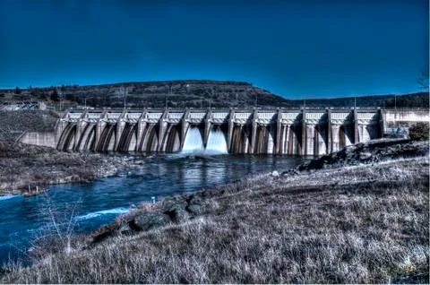 Diversion Dam Foto stock