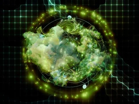 Diversity of Abstract Visualization 스톡 일러스트