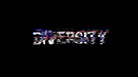 Diversity. Animation of Text With Glitch Effect Stock-Footage 127107555
