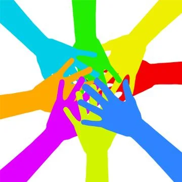 Diversity concept design, vector illustration eps10 graphic Stock Illustration