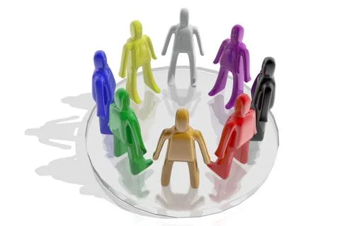 Diversity concept Stock Illustration