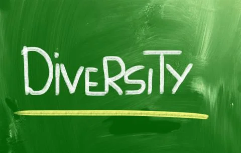 Diversity concept Illustrazione stock