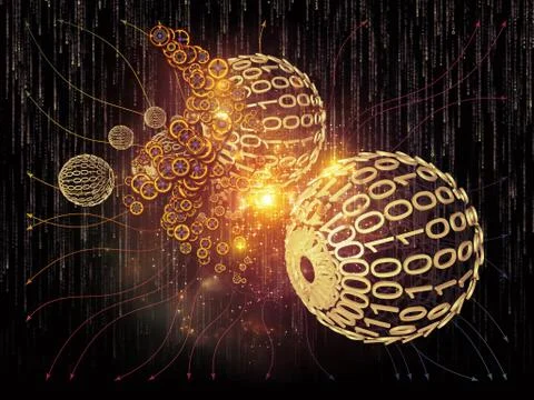 Diversity of Data Set Stock Illustration