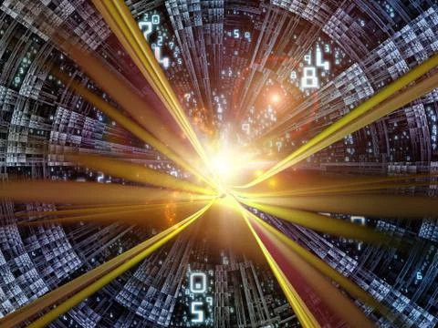 Diversity of Digital World Stock Illustration