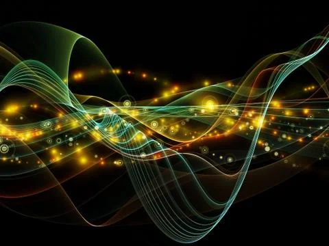 Diversity of Dynamic Network 스톡 일러스트