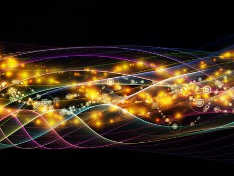Diversity of Dynamic Network 스톡 일러스트