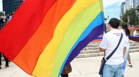 Diversity flags Stock-Footage 40061923