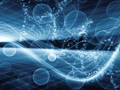 Diversity of Fractal Realms Stock Illustration