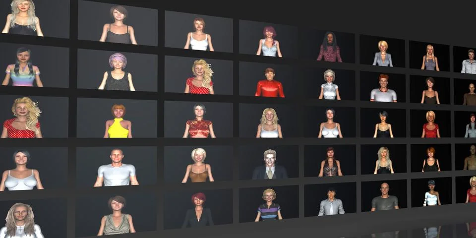 Diversity Illustrazione stock