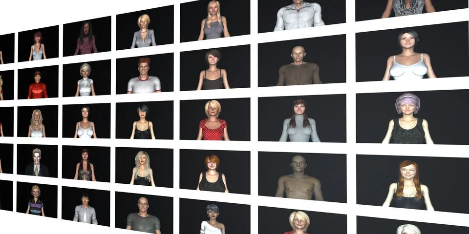 Diversity Illustrazione stock