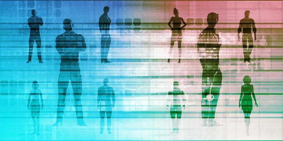Diversity Illustrazione stock
