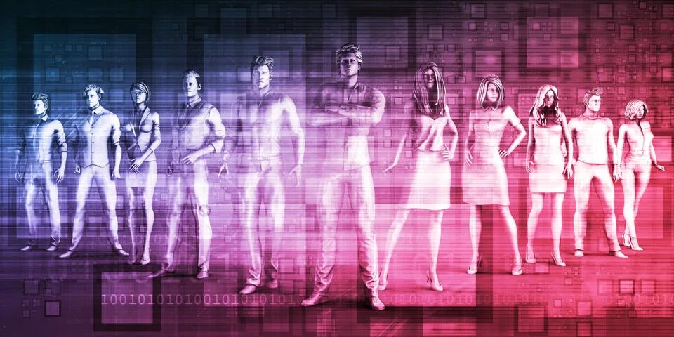Diversity Illustrazione stock