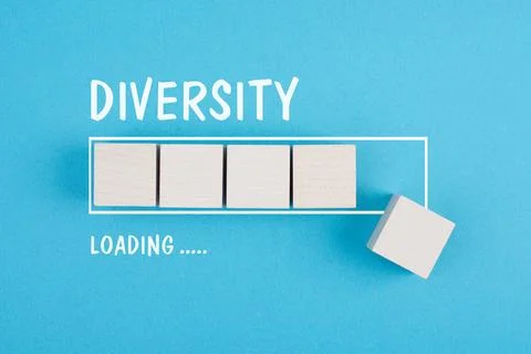 Diversity loading, inclusion, equity and human rights, fairness and respect Stock Photos