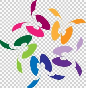 Diversity logo concept vector icon Stock Illustration