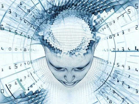 Diversity of the Mind Stock Illustration