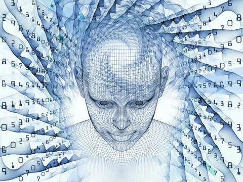 Diversity of the Mind Stock Illustration