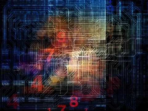 Diversity of Network Stock Illustration