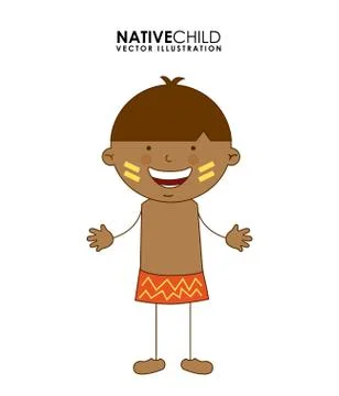Diversity of races over white  background vector illustration Stock Illustration