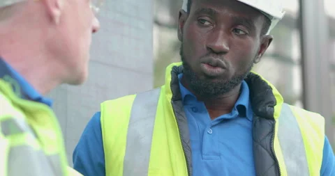 Diversity team senior industry engineer discuss for report and strategy plan Stock Footage 150613015