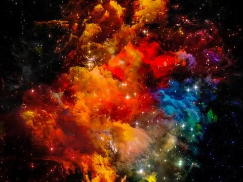 Diversity of Universe Stock Illustration