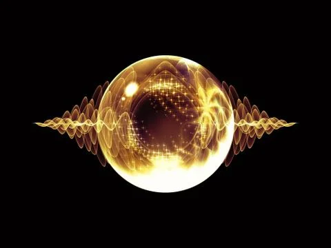 Diversity of Wave Particle Stock Illustration