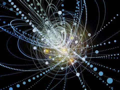 Diversity of Wave Particle Stock Illustration