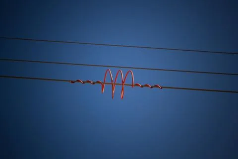 Diverters device bird saving Stock-Fotos