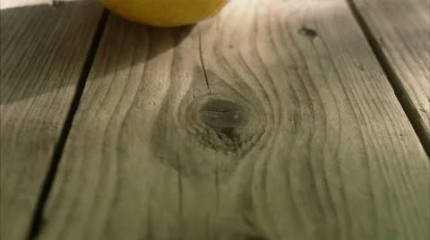 A divided lemon Stock Footage 11207381