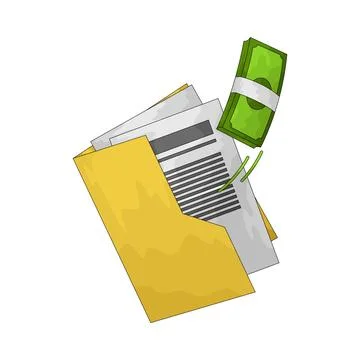 Dividend illustration Stock Illustration