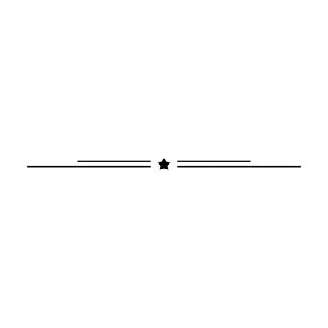 Divider frame border horizontal line vector shape icon for decorative vinta.. Stock Illustration